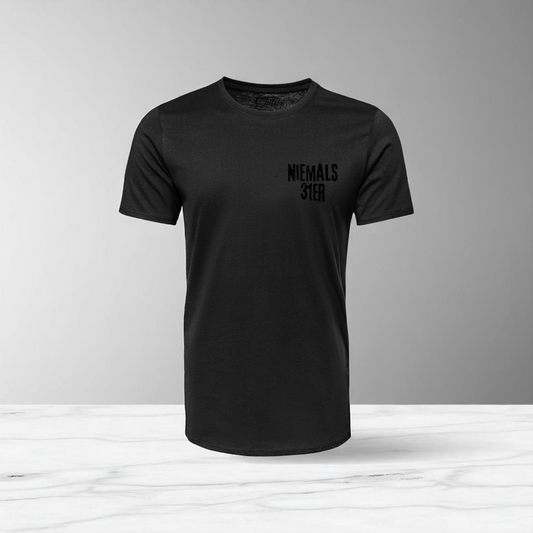 "Niemals 31er" T-Shirt (ALL BLACK EDITION)