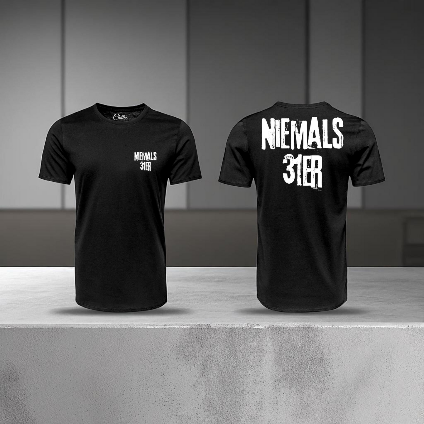 "Niemals 31er" T-Shirt (schwarz) - 2024