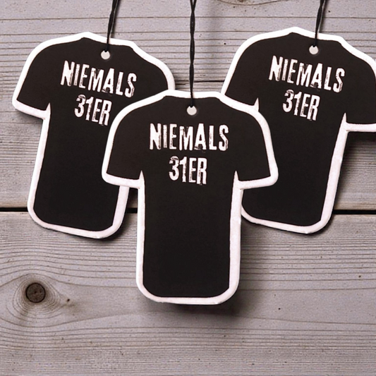 "Niemals 31er" Duftbaum (3 kleine Duftbäume)