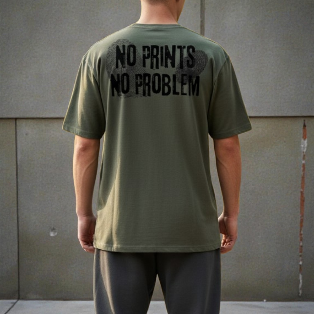 "NO PRINTS NO PROBLEM" T-Shirt