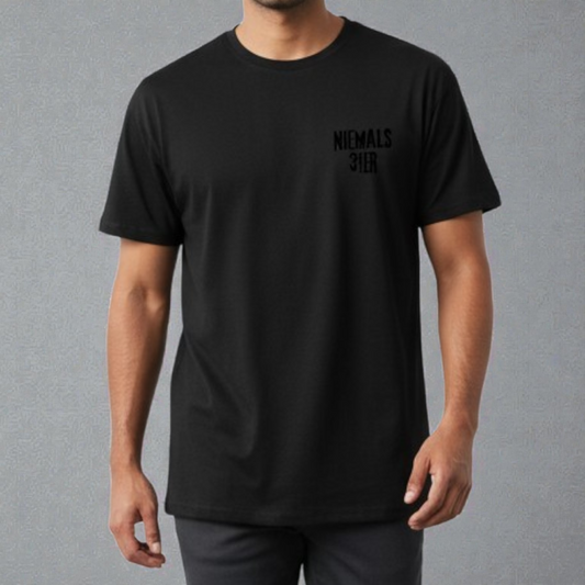 "Niemals 31er" T-Shirt (BLACK EDITION)