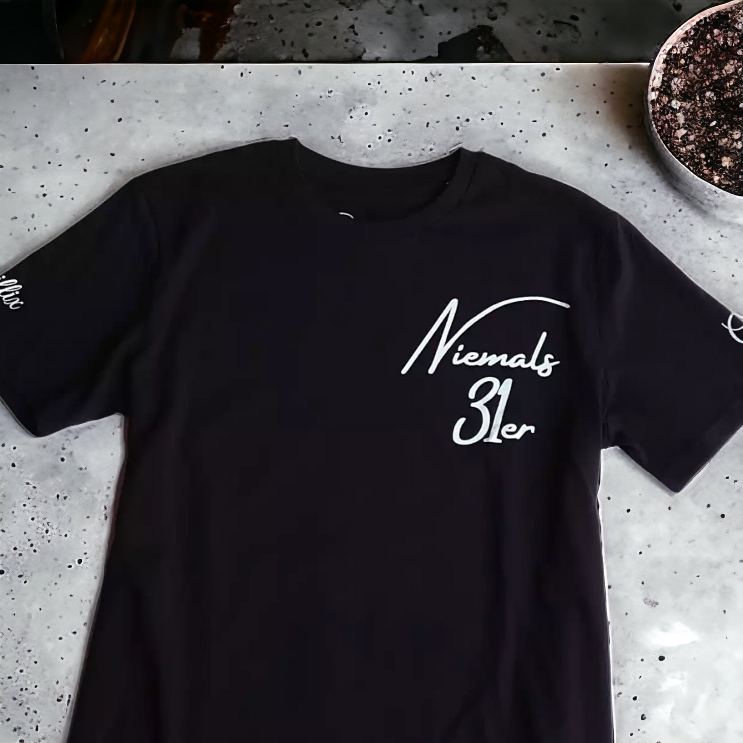 "Niemals 31er" T-Shirt (schwarz) - OG