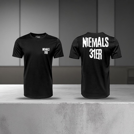 "Niemals 31er" T-Shirt (schwarz) - 2024