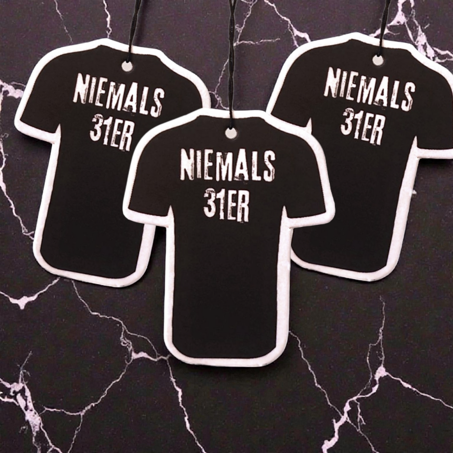 "Niemals 31er" Duftbaum (3 kleine Duftbäume)