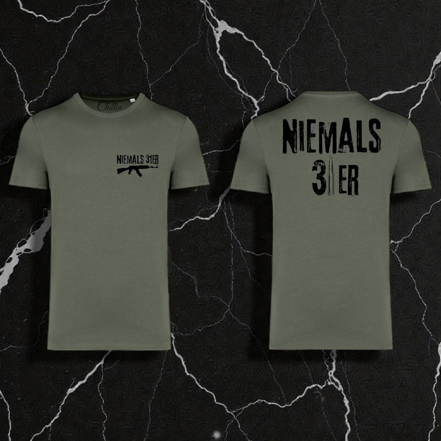 "Niemals 31er" T-Shirt (ARMY EDITION)