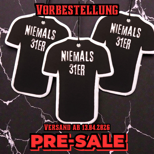 "Niemals 31er" Duftbaum (3 kleine Duftbäume)